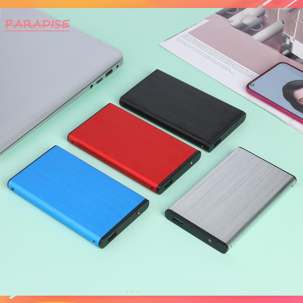 Hộp Đựng Ổ Cứng Ngoài Bằng Hợp Kim Nhôm 6gbps 2.5 Inch Hdd Ssd Kết Nối Usb 3.0 Ốp