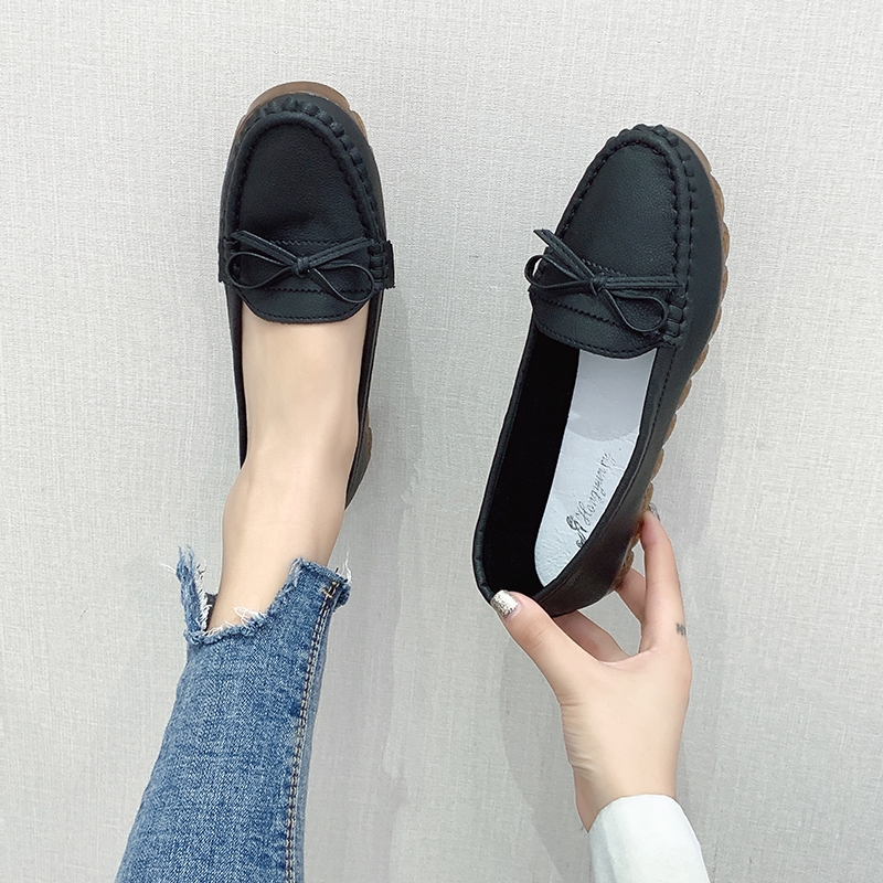 Giày lười bằng da PU thời trang thanh lịch dành cho nữ | BigBuy360 - bigbuy360.vn