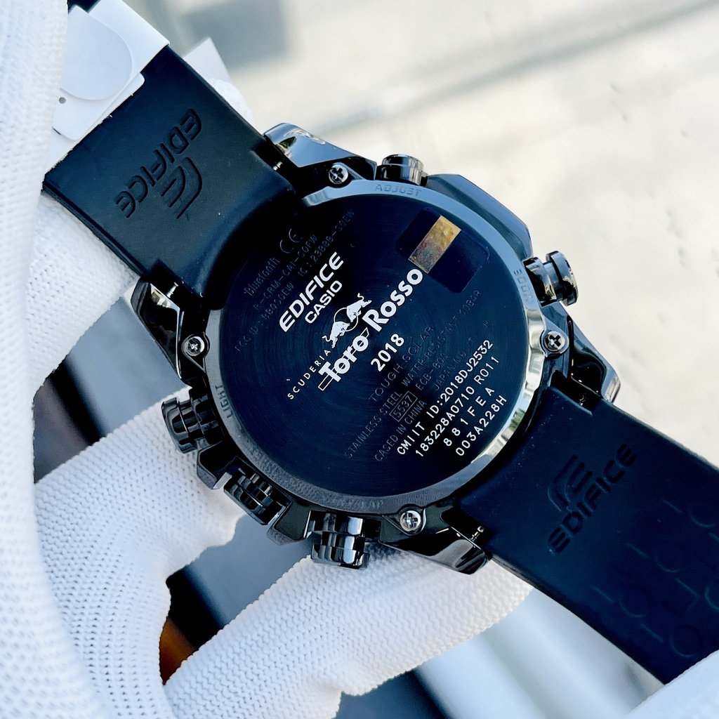 Đồng Hồ Casio Nam Dây Cao Su EDIFICE ECB-800TR-2A Chính Hãng