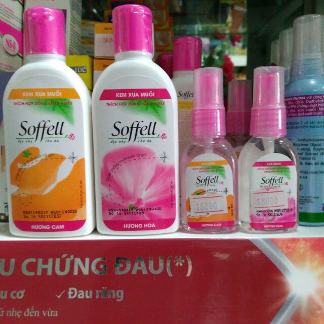 Kem chống muỗi Soffell 60ml