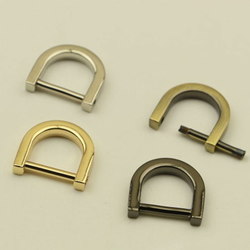 Móc Khóa Chữ D 1.2 / 1.5cm Bằng Kim Loại