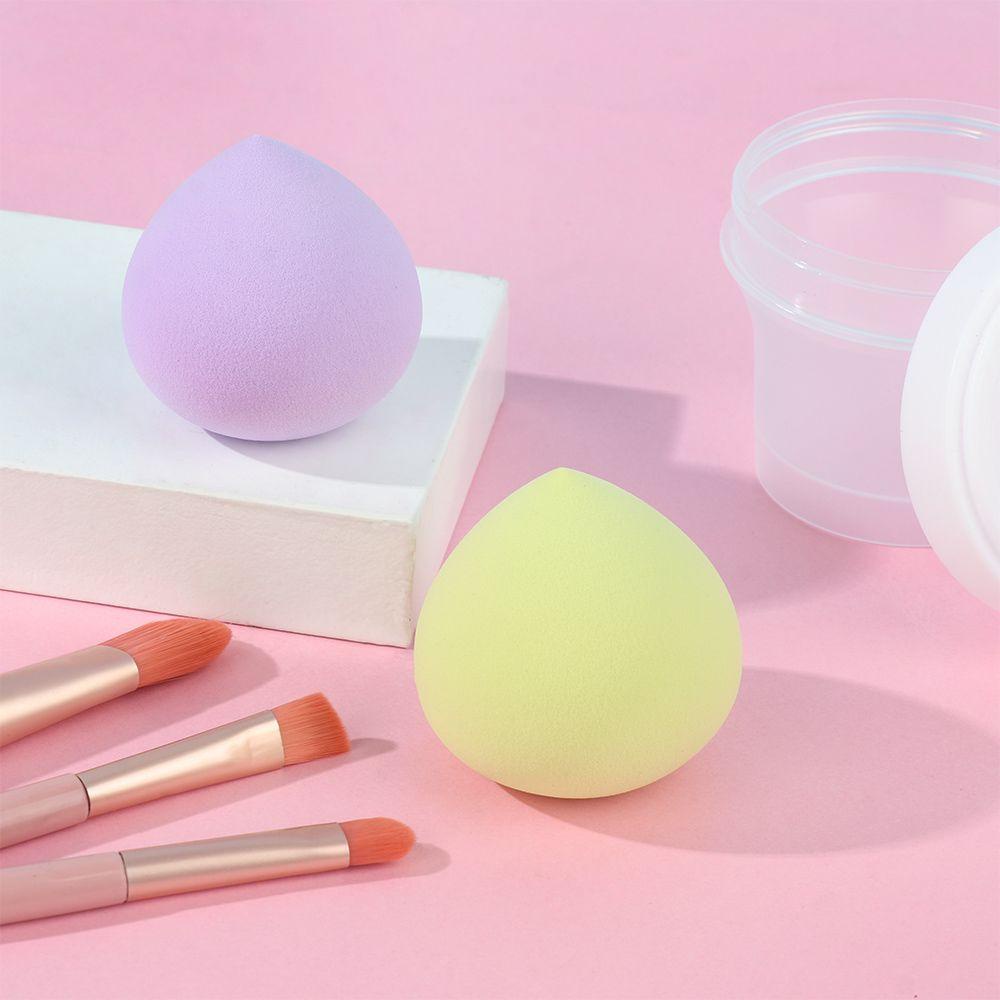 HS Mút Tán Kem Nền Trang Điểm Hình Quả Đào Mới