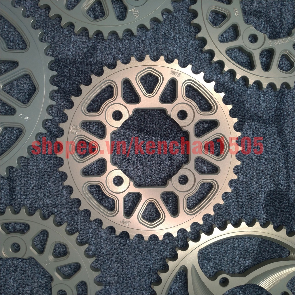 Dĩa nhôm 7075 siêu cứng cho tất cả các dòng xe Ex Win Rai Wave Dream - Đồ kiểu xe máy HCM