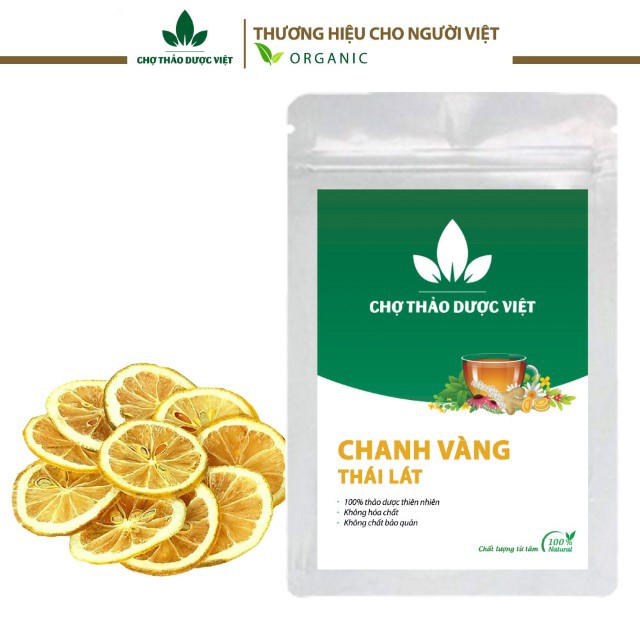 1kg Chanh Sấy Khô (Chanh Vàng Thái Lát)