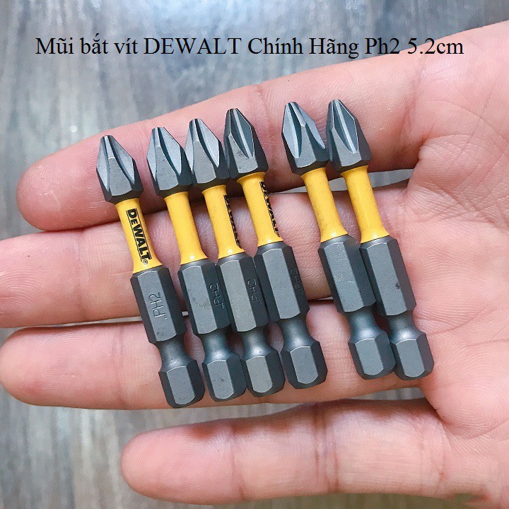 Mũi bắt vít DEWALT  Ph2 52mm