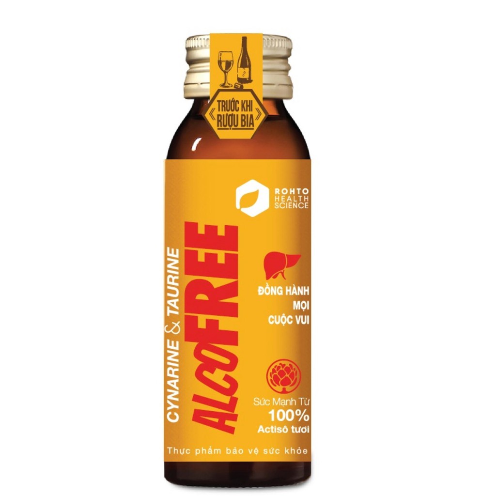 Nước Giải Rượu Bia, Lợi Gan Alcofree Lốc 3 Chai 50ml/chai