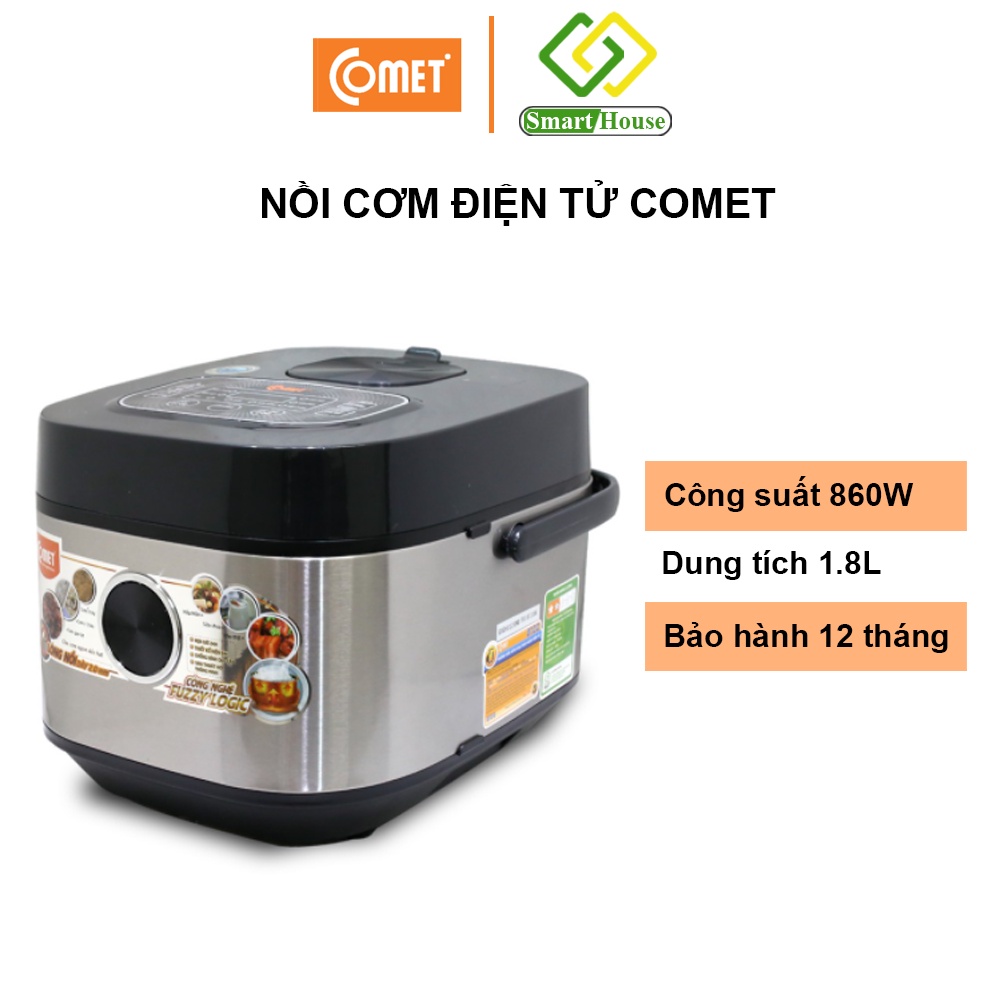 Nồi cơm điện tử COMET CM8088 - 1,8L