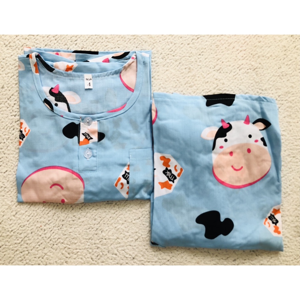 [S4:12-14kg][Được chọn màu] Bộ tole cộc tay bé trai, quần áo bé trai ,Bộ lanh 2 da loại 1 mềm, mịn, thoáng mát