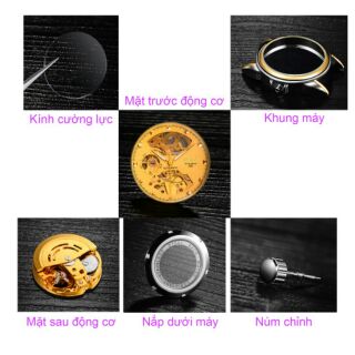 Đồng hồ cơ Bosck automatic B668