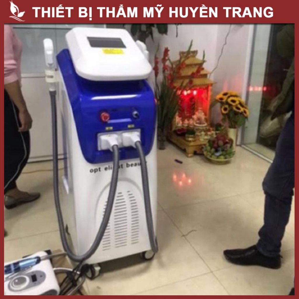 Máy Triệt Lông Hai Tay Cầm BẮC KINH XANH - Thẩm Mỹ Huyền Trang