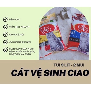 Cát vệ sinh ciao 9l cho mèo