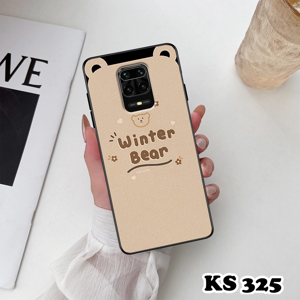Ốp lưng Xiaomi Redmi Note 9 - Xiaomi Redmi Note 9s - Xiaomi Redmi Note 9 Pro - Ốp in hình tai thỏ , lưng nhám viền TPU