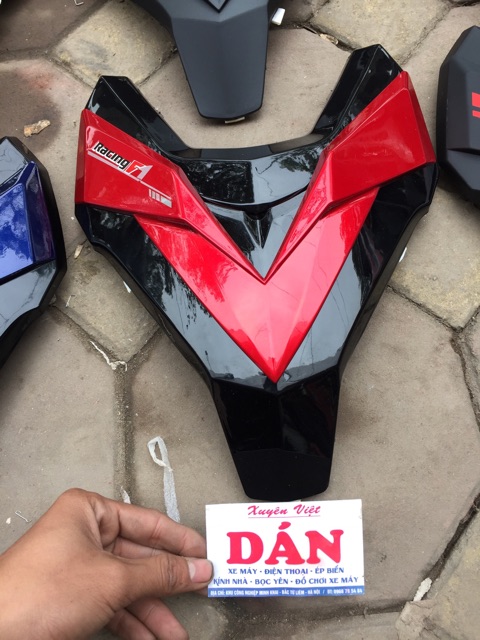 Mặt nạ siêu nhân xe air blade 2016-2019