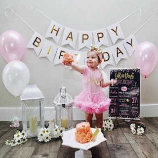 Dây chữ Happy Birthday giấy