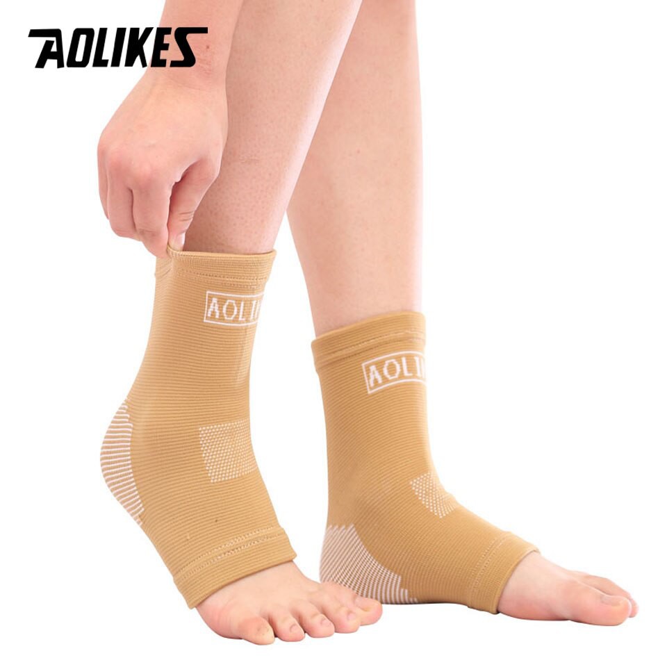 Vớ bảo vệ mắt cá chân AOLIKES A-7526 đàn hồi thoáng khí hỗ trợ khi chơi thể thao elstic Sport ankle support