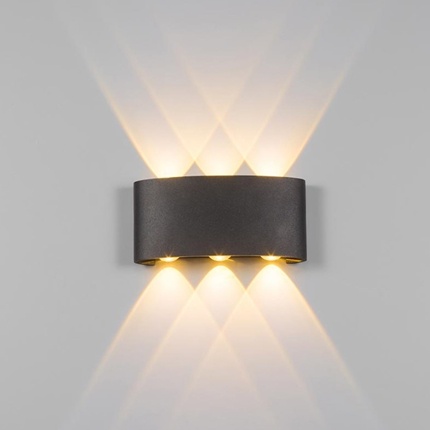 Đèn LED gắn tường KINGLED (LWA8031-WH) trắng, (LWA8031-BK) đen.