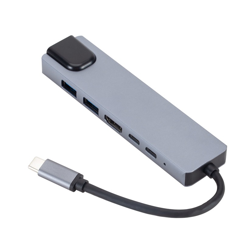 Bộ Chia Usb 3.1 Type-C Sang Hdmi Rj45 6 Trong 1 6 Trong 1 Cho Macbook Nintendo