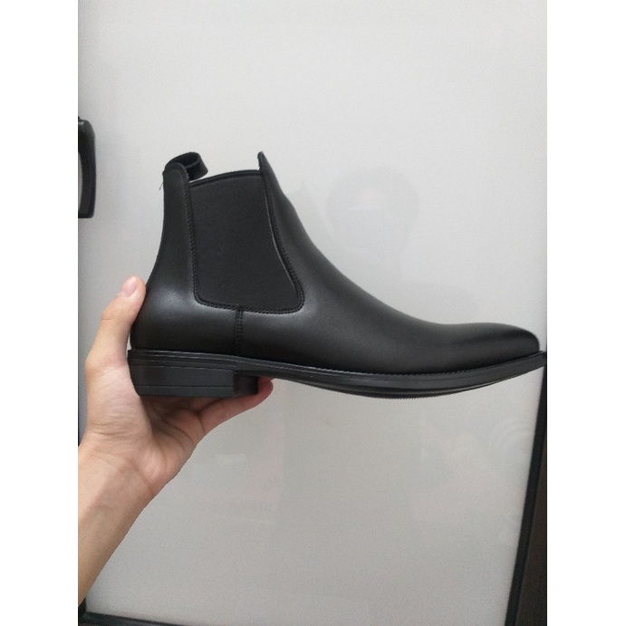 [Xưởng giày DA] Giày Chelsea Boots Classic, Da Thật Bảo Hành 12 Tháng