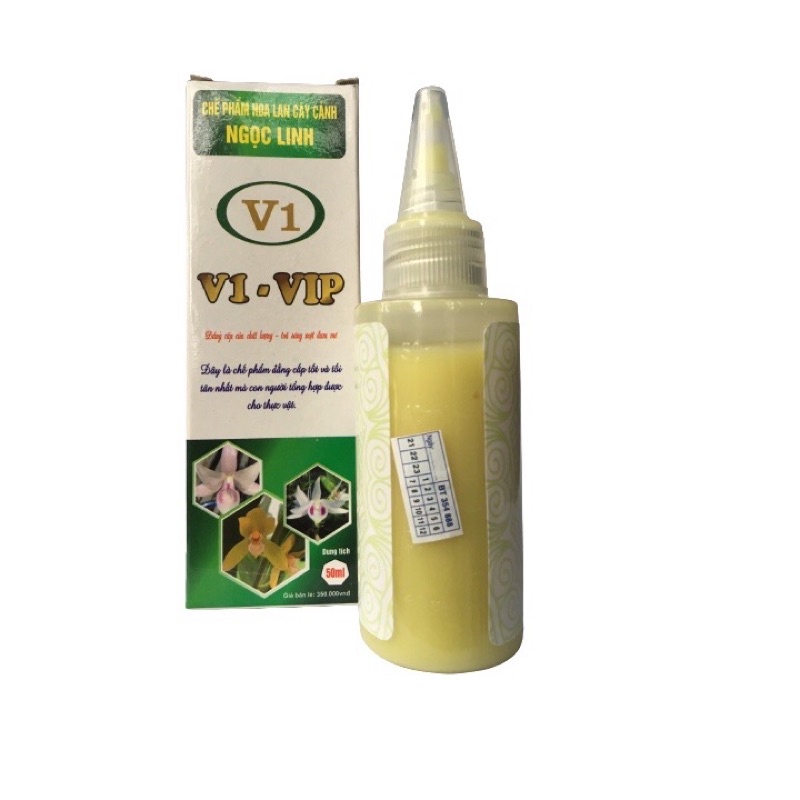 A V1 VIP Ngọc Linh -  Siêu dinh dưỡng cho Hoa Lan, cây cảnh lọ 50ml