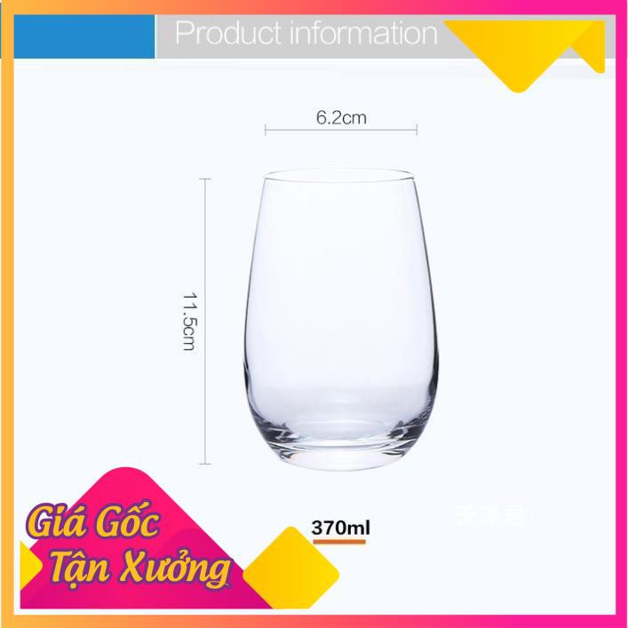 *Hàng Chuẩn*  [Giá Gốc] Cốc Thủy Tinh Luminarc Mineral H5692 Dung Tích 370ml