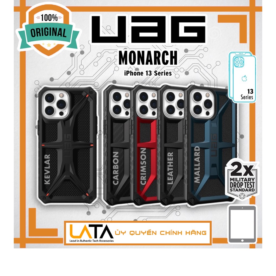 Ốp lưng UAG MONARCH Iphone 13 / Iphone 12 Series