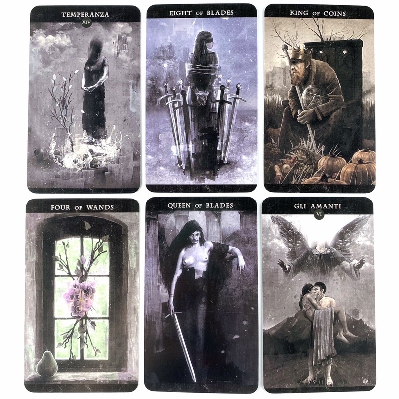Bài Tarot Darkness of Light Tarot 4th edition, tác giả Tony Dimauro