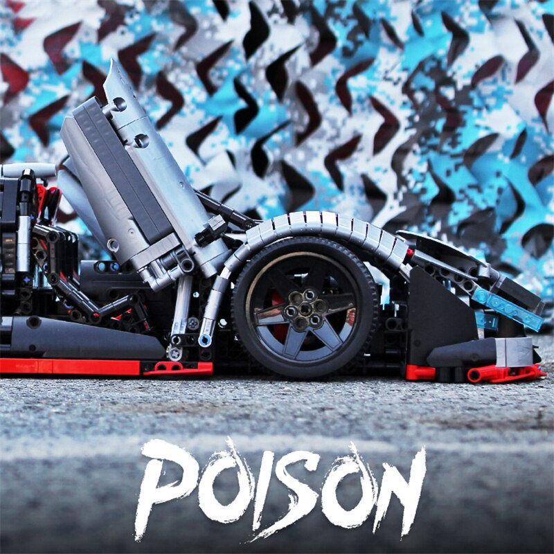 Đồ chơi giáo dục Lắp Ráp mô hình siêu xeTechnic Veneno Roadster Compatible MOC-10559 Super Racing Car Lamborghini XQ1003