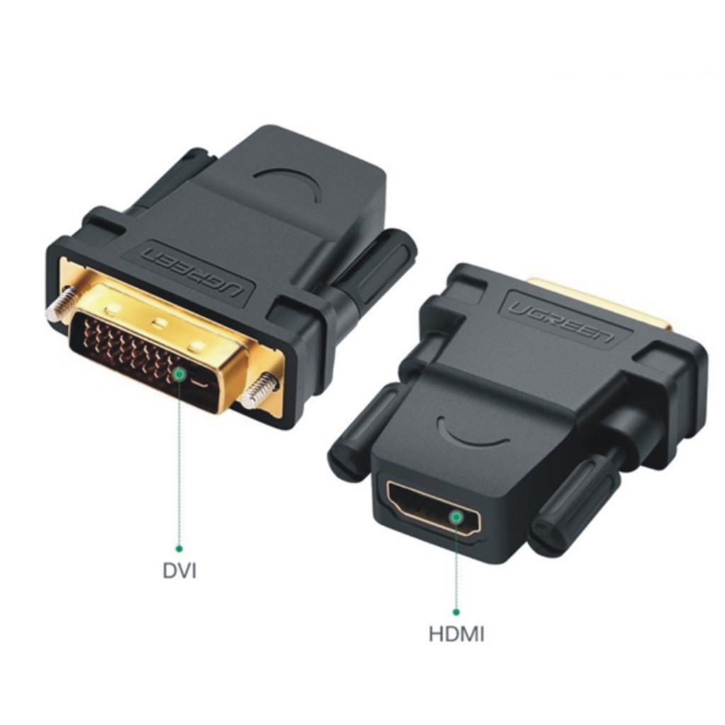 DÂY HDMI to DVI 24+1, ĐẦU CHUYỂN DVI 24+5 to VGA_Bảo Hành 3 Tháng.