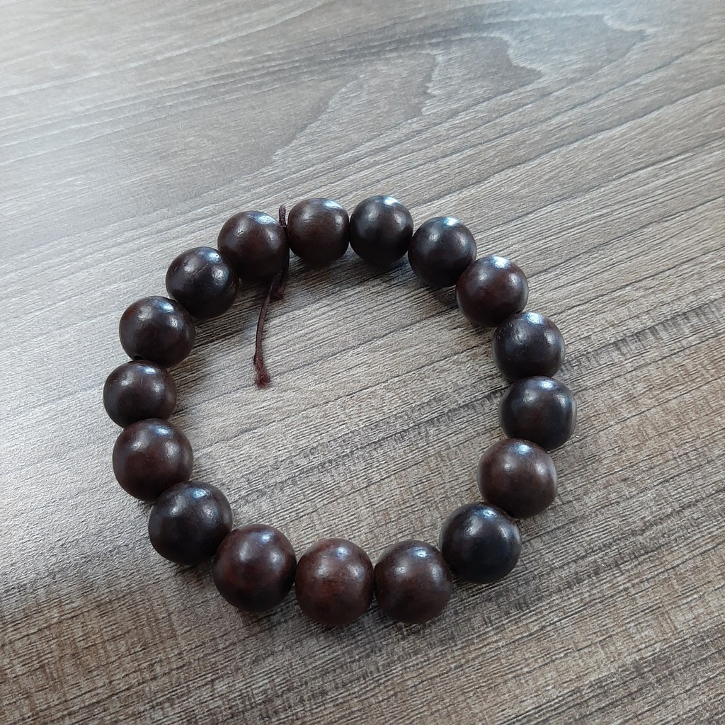 Vòng tay gỗ Hương 12 ly 📌FREESHIP📌 Vòng phong thủy đeo tay may mắn ( PKG059 ) | BigBuy360 - bigbuy360.vn