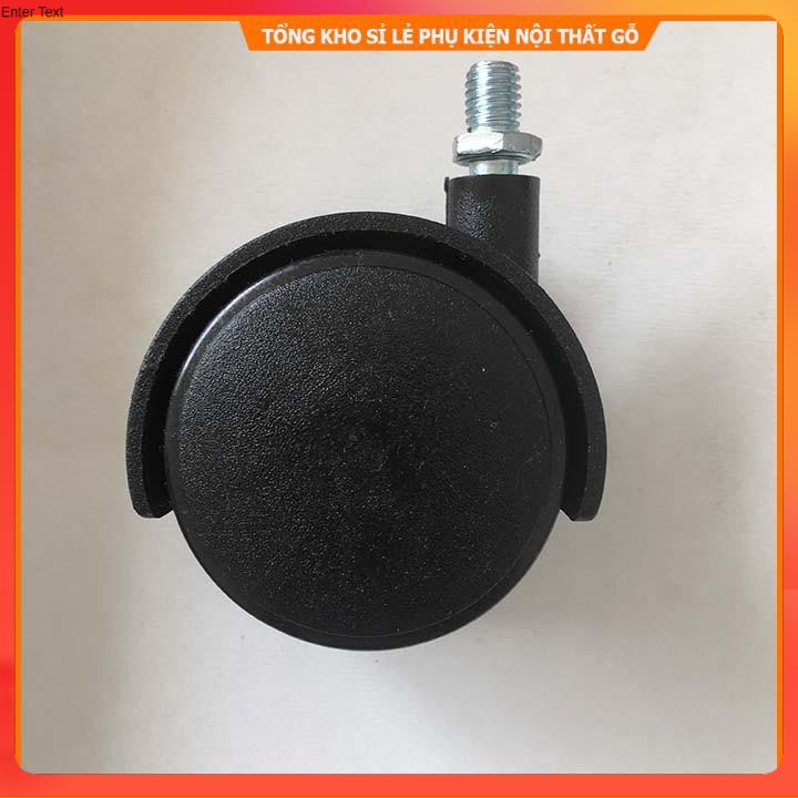 Bánh Xe Lăn -  Bánh Xe Lăn Chốt Vặn - 38mm - Bộ 30 Cái