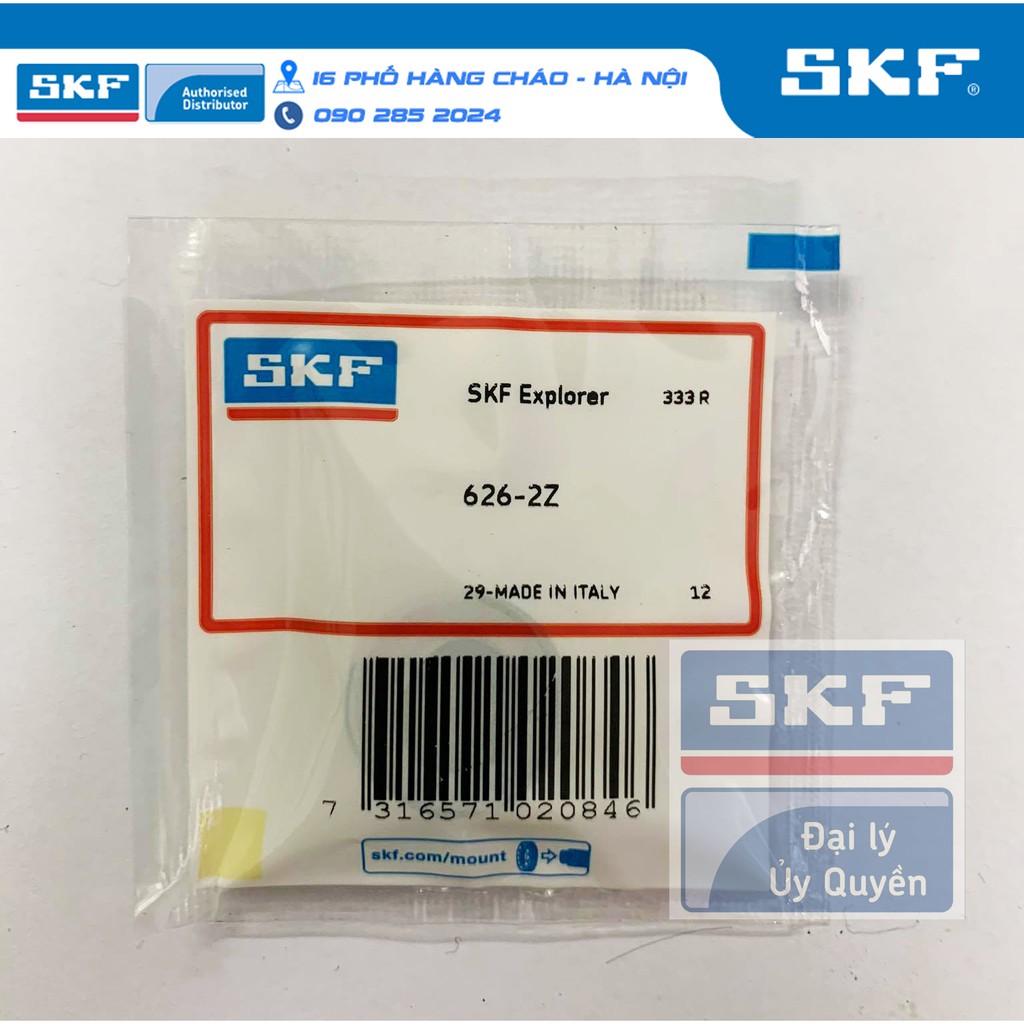 VÒNG BI SKF 626-2Z chính hãng