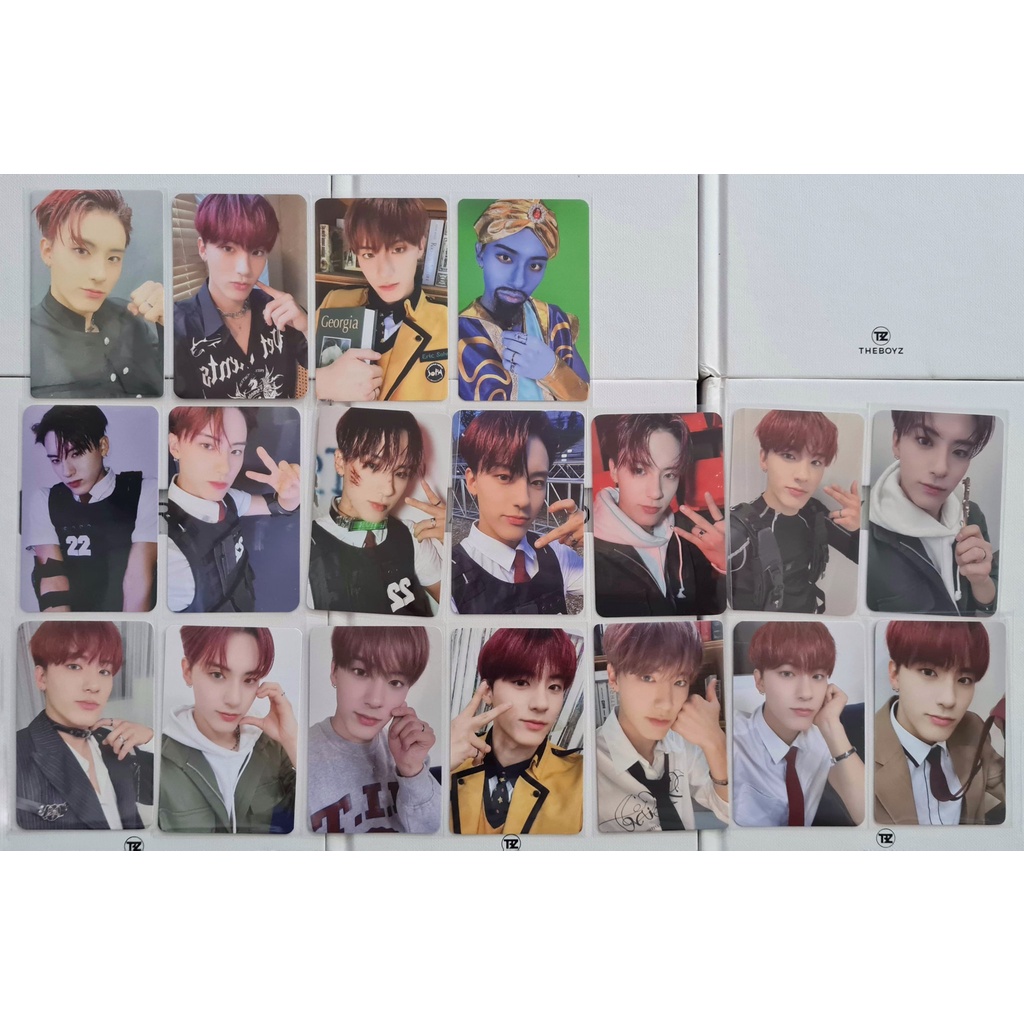 Hình Ảnh Card Album & Benefit Maverick Eric The Boyz (Có Sẵn)