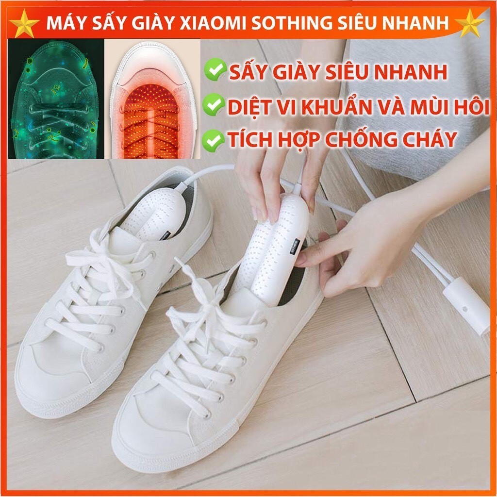 Máy sấy giày Sothing Zero Lofans đa năng chất lượng cao | Giảm mùi hôi giày dép | XIAOMI ECOSYSTEM STORE