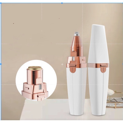 [Hàng mới về] Máy tỉa lông mày tự động 2 trong 1 sạc USB sử dụng tiện lợi cho nữ