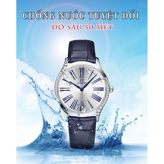 Đồng hồ Nữ LUXURY OME - Dây Da Thật Cao Cấp