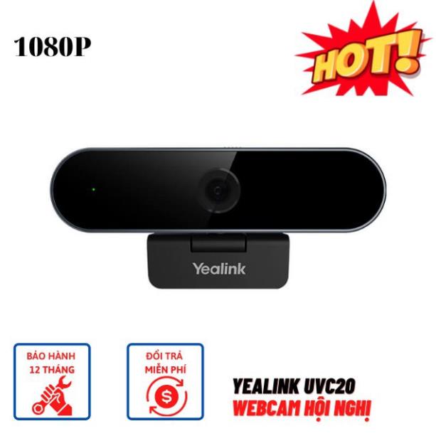 Webcam Hội Nghị Học Tập Trực Tuyến Yealink UVC20