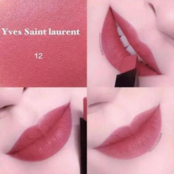 Son YSL Rouge Pur Couture The Slim Glow Matte ( 202, 212, 214, 207, 12, 21,01, 204,10 ) màu siêu xinh (hàng có bill).