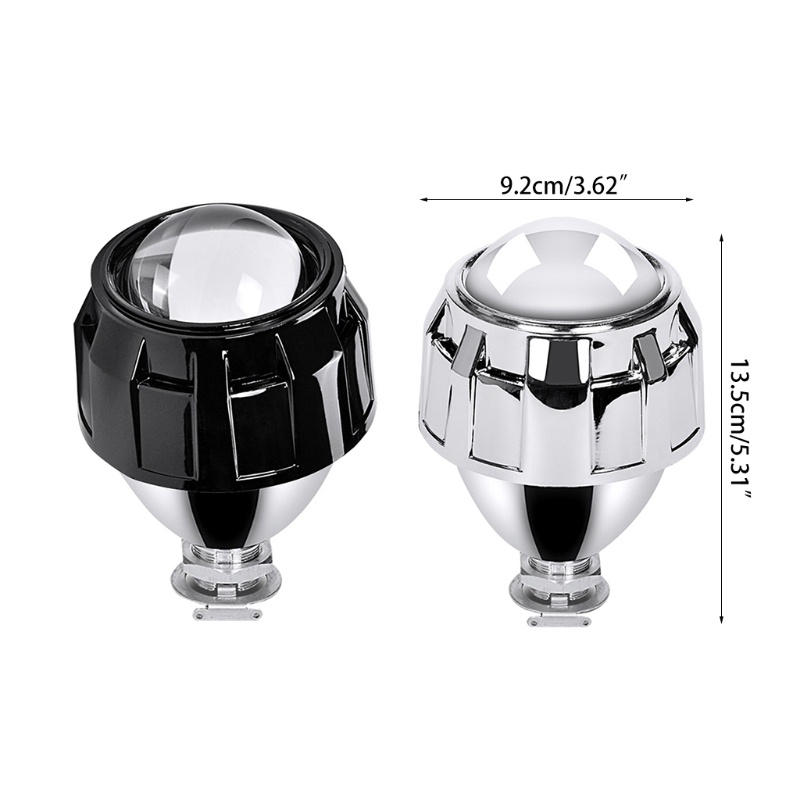 Set 2 Đèn Pha Xenon 2.5 Inch Cho Xe Hơi Xe Máy DC 12-24V H1