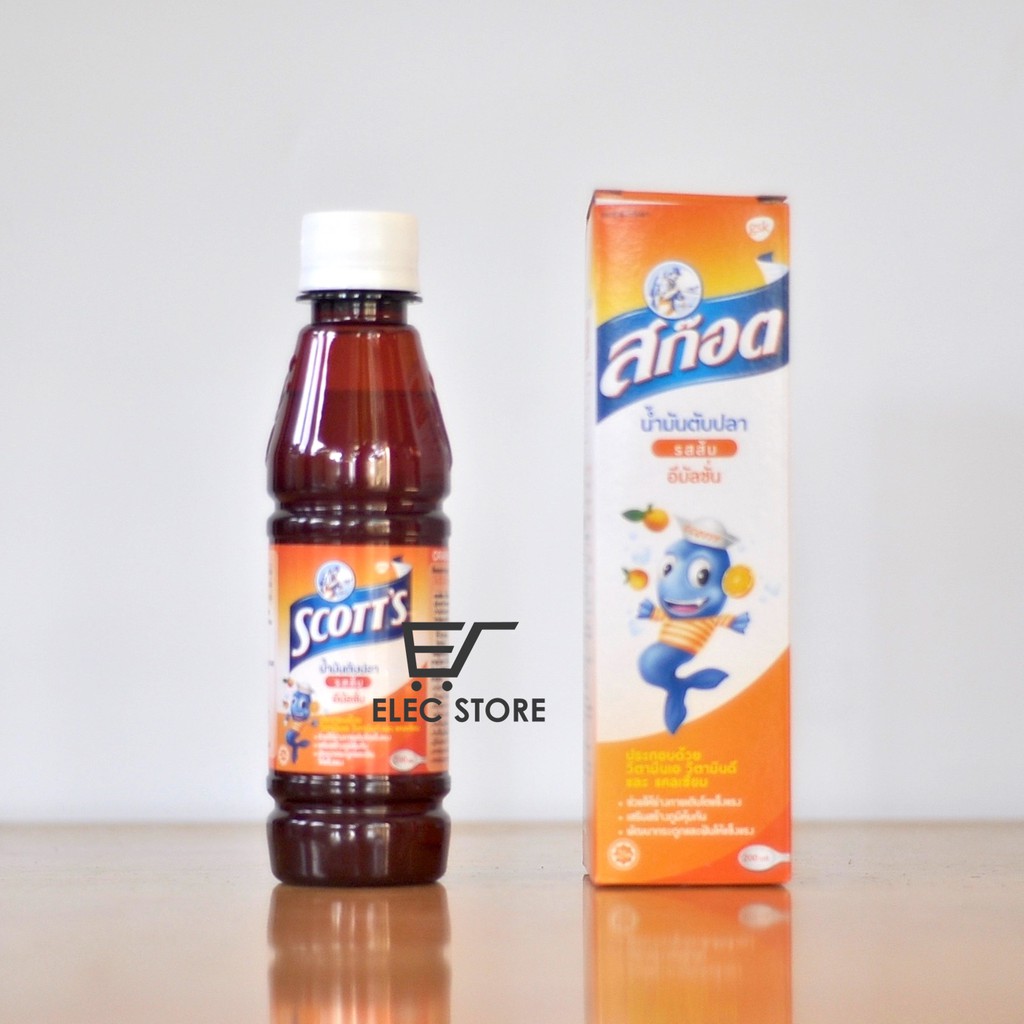 Siro giúp bé ăn ngon chóng lớn SCOTT'S 200ml Thái Lan | BigBuy360 - bigbuy360.vn