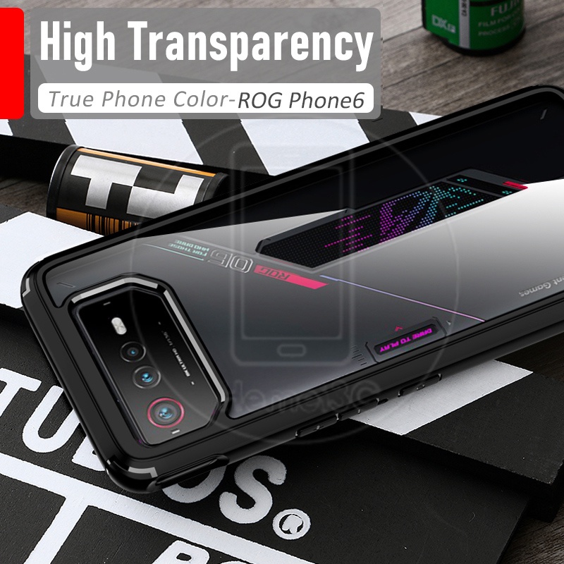 Ốp Điện Thoại Acrylic Cứng Trong Suốt Cho ASUS ROG Phone 6 6D ROG6