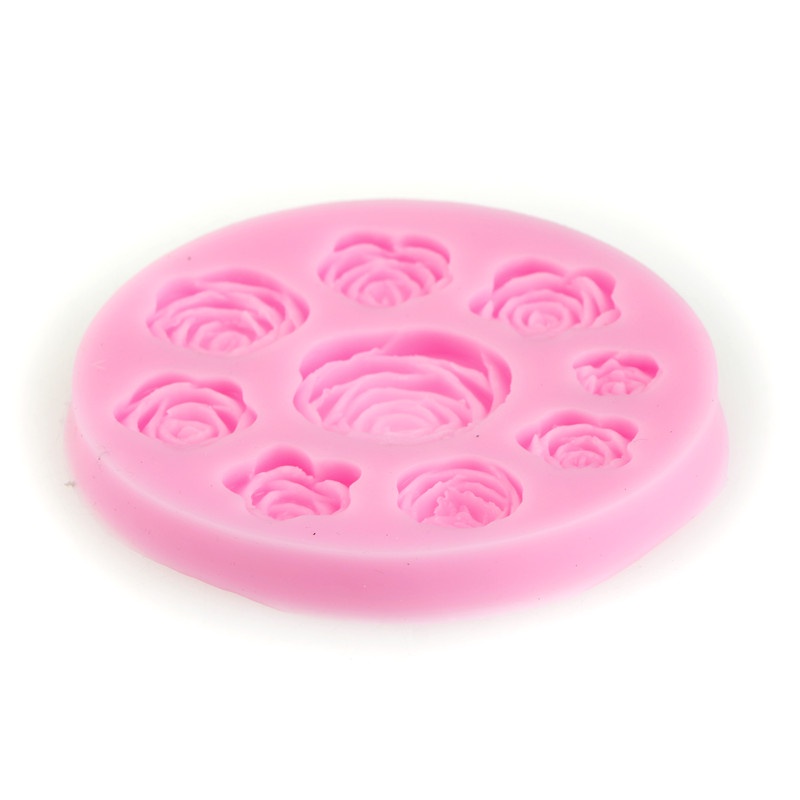 1 Khuôn silicone Tạo Hình Bông Hoa Trang Trí