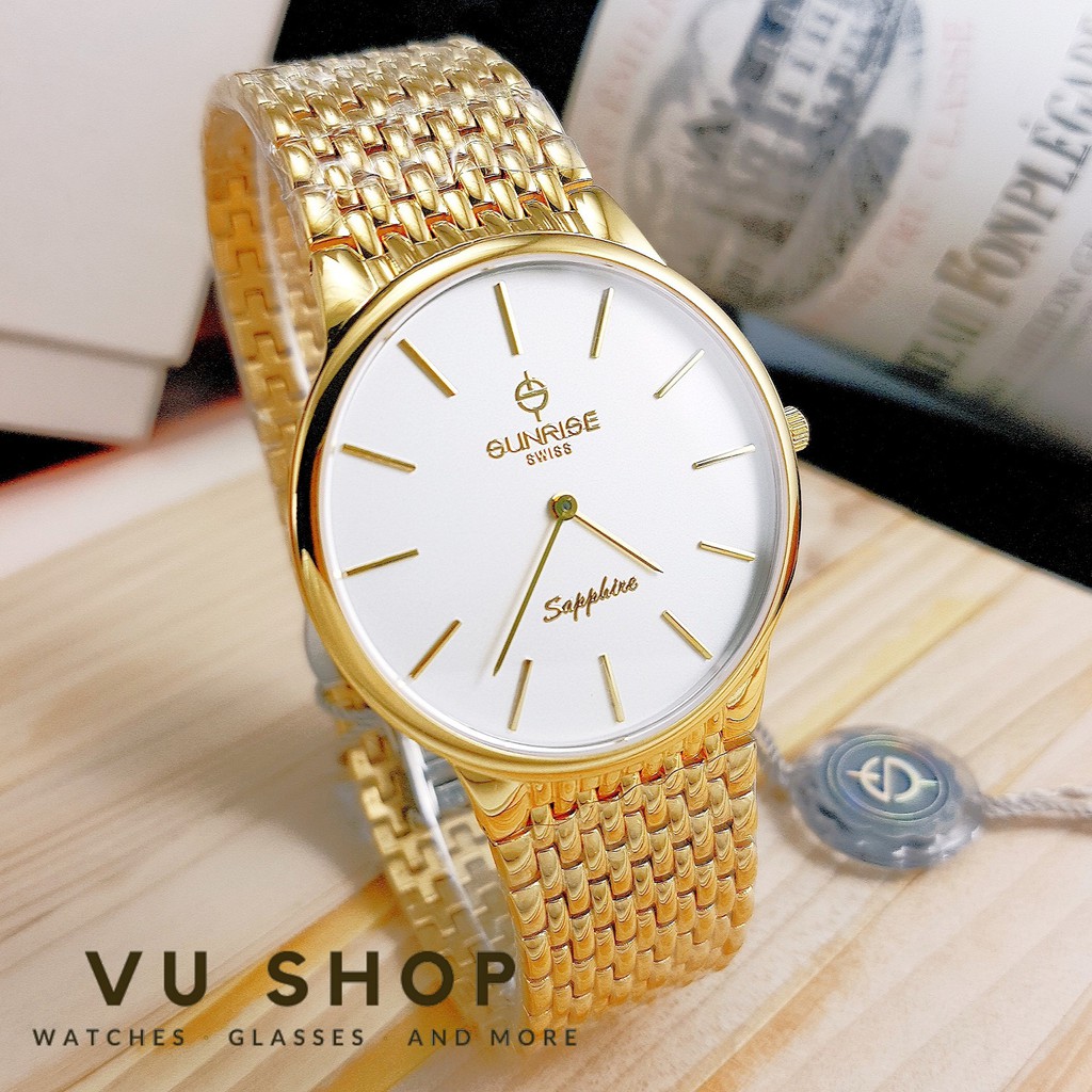 Đồng hồ nam SUNRISE DM738SWD - Siêu mỏng | BigBuy360 - bigbuy360.vn