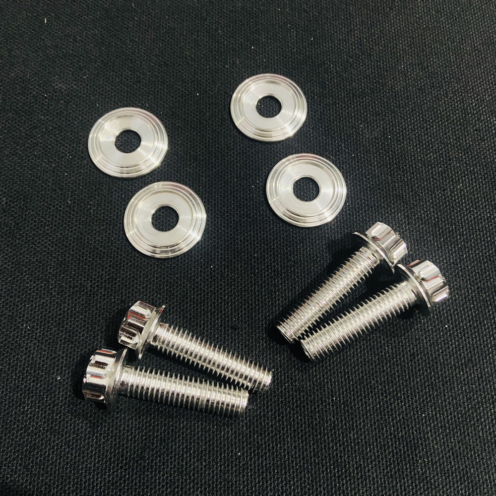 COMBO 4 ỐC GÁC CHÂN KÈM TÁN FULL INOX SALAYA CHO CÁC DÒNG WAVE
