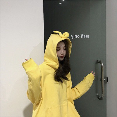 Áo hoodie Hàn Quốc màu trơn | BigBuy360 - bigbuy360.vn