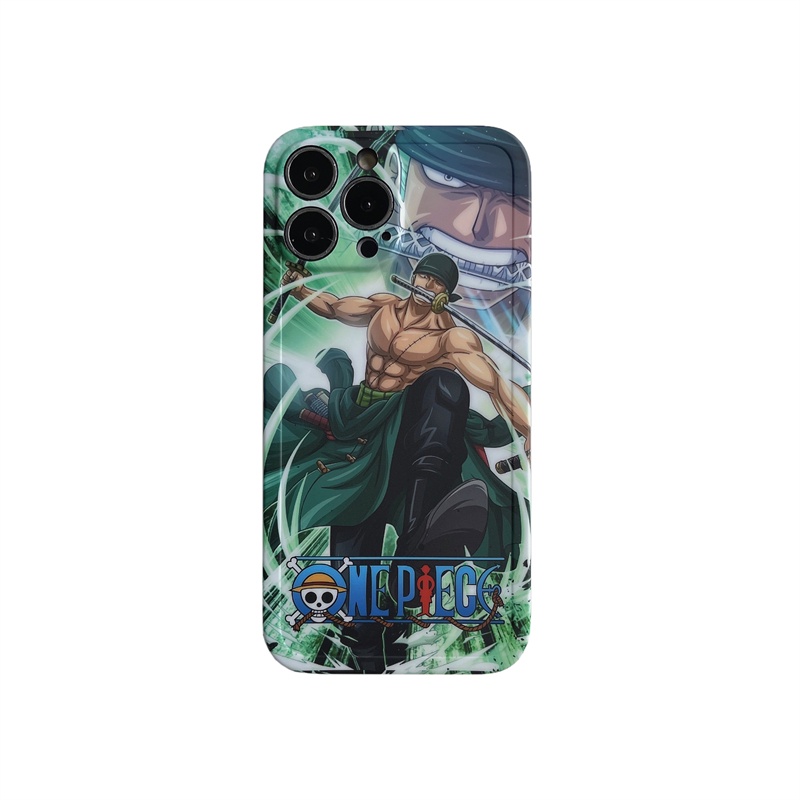 Ốp Điện Thoại TPU Họa Tiết One Piece Roronoa Zoro Cho iPhone 11 Pro Max X XS Max XR 12 Pro Max 13 Pro Max 14 Pro Max