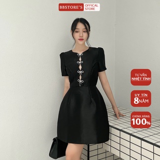  BBSTORE'S Đầm Xòe Cutout Cột Nơ Dự Tiệc Sang Trọng -D1198