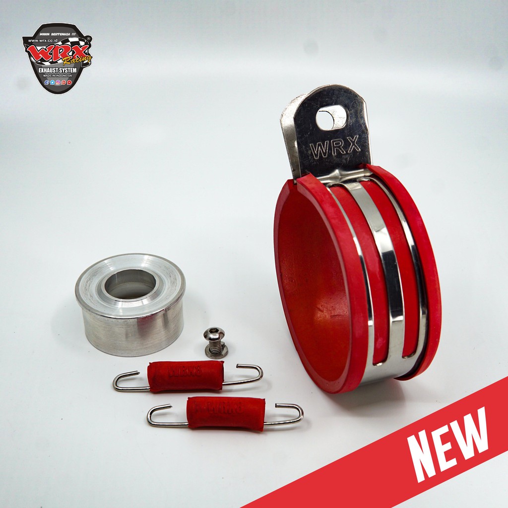 Pô WRX GP K2 tròn màu inox