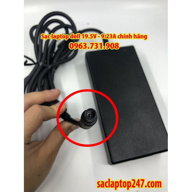 Sạc laptop Dell 19.5V 9.32A chính hãng