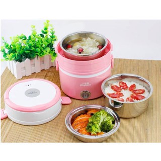 Hộp Cơm Cắm Điện Hâm Nóng Inox Cao Cấp 3 Tầng Đa Năng Làm Nóng Nhanh An Toàn Chính Hãng - HÀNG MỚI VỀ
