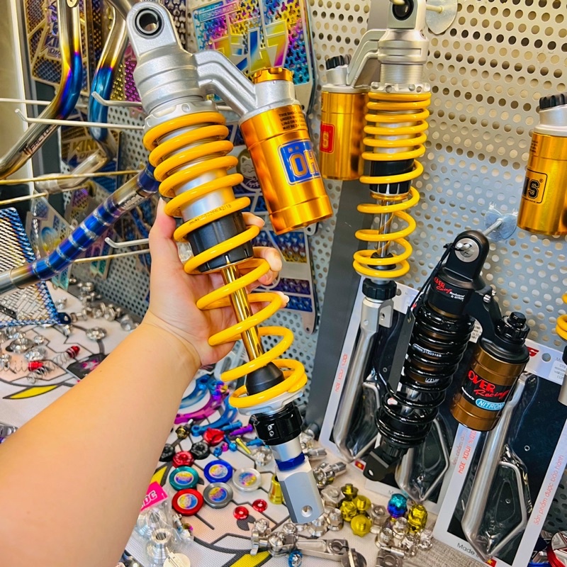 Phuộc Ohlisn 1:1 gắn xe Shvn